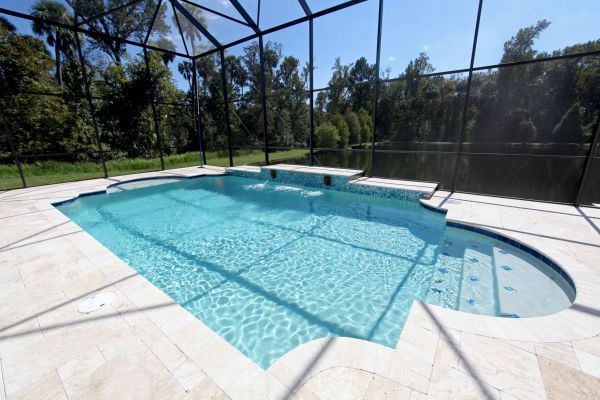 Pool Cage Cleaning in Battle Ground