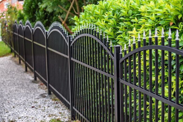 Iron Fence Pressure Washing in Battle Ground