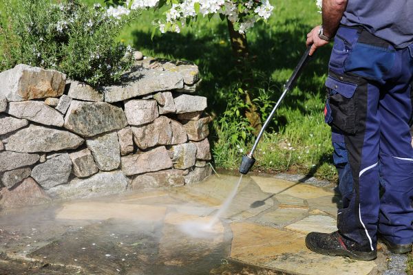 Stone Pressure Washing in Battle Ground