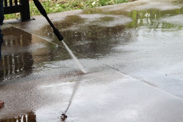 Concrete Deck Cleaning in Battle Ground
