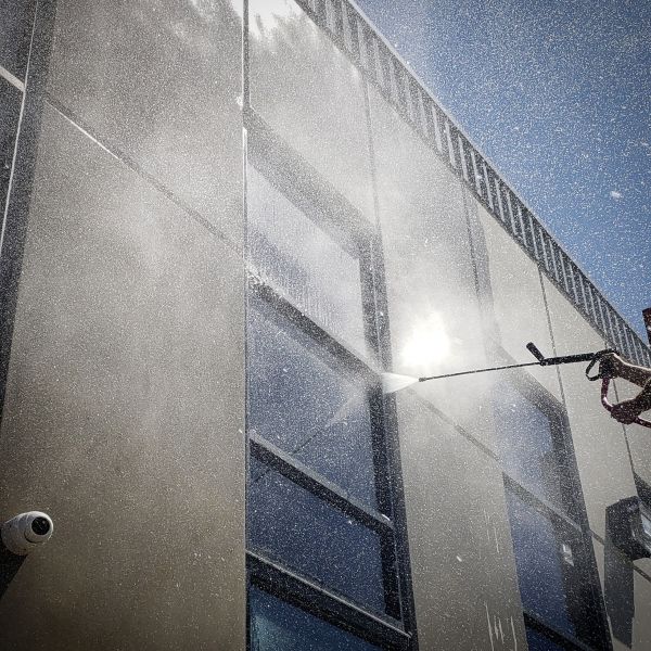 Exterior Building Washing in Battle Ground
