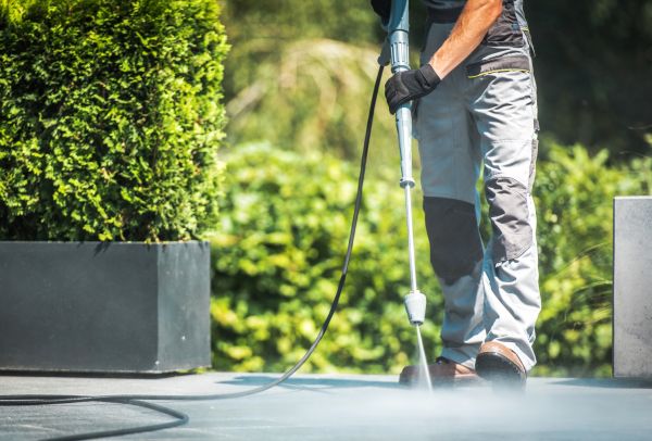 Patio Concrete Cleaning in Battle Ground