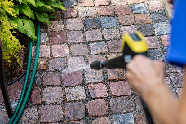 Paver Sidewalk Cleaning in Battle Ground