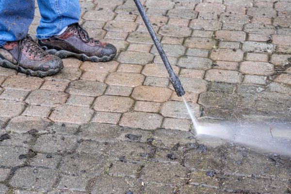 Stone Patio Cleaning in Battle Ground